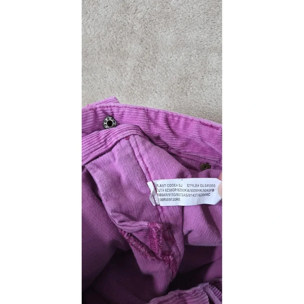 Vintage Ralph Lauren Skort Skirt Girls 6 Velvet corduroy Cotton GL545955